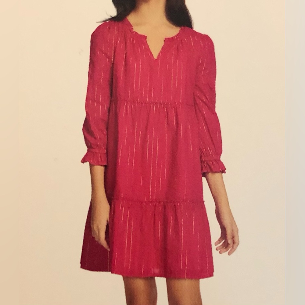 NWT Gap Kids Girls Pink Stripe Dress